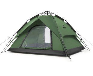 Намет чотиримісний автоматичний Naturehike NH21ZP008, темно-зелений