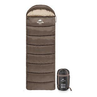Спальник Naturehike U350 NH20MSD07, коричневый