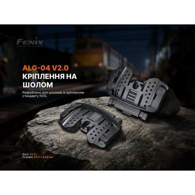 Крепление на шлем для налобных фонарей Fenix ​​ALG-04 V.2.0