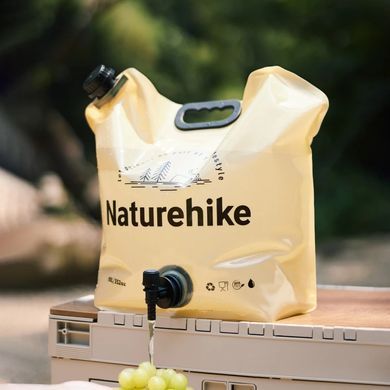 Контейнер для воды Naturehike CNK2450CF027, 10 л, желтый
