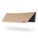 Тент-навес Naturehike CNK2350WS015 Cloud Skies Tarp Lite, 550x465 см, коричневый
