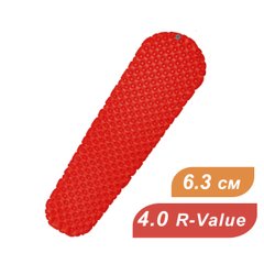 Надувний килимок Sea to Summit Air Sprung Comfort Plus Insulated Mat 2020, Red, Regular (STS AMCPINS_R)