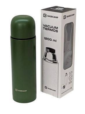 Термос BaseCamp Vacuum Thermos, 1.2 L, Green (BCP 100213)