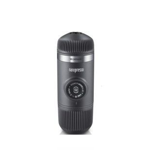 Портативная эспрессо-кофеварка Wacaco Nanopresso серая, механическая, для молотого кофе