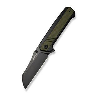 Нож складной туристический Sencut Draxor, (9.4 см) 9Cr18MoV/G10 темно-зеленый