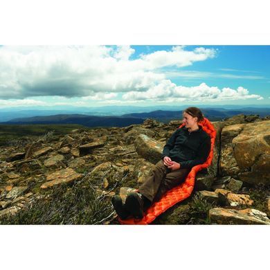 Надувний килимок Sea to Summit Air Sprung UltraLight Insulated Mat 2020, Orange, Regular (STS STS AMULINS_R)