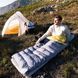 Спальник Naturehike CW400 NH18C400-D, L, черно-голубой