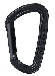 Карабин Singing Rock Extasy Straight, Black (SR K0011BB)