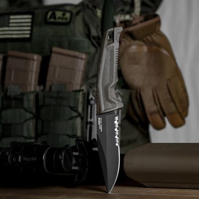 Нож SOG Recondo FX, Black Straight Edge (SOG 17-22-01-57)