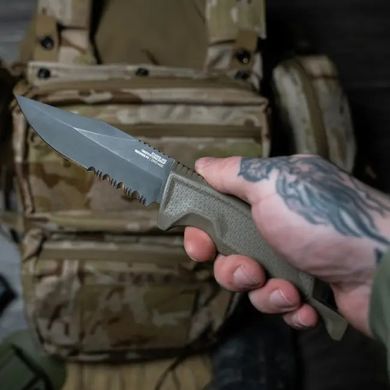 Нож SOG Recondo FX, Black Straight Edge (SOG 17-22-01-57)