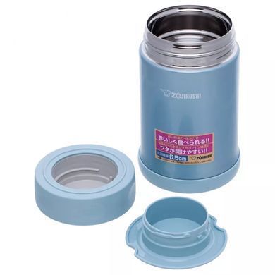 Харчовий термоконтейнер ZOJIRUSHI SW-EAE50AB, Блакитний 0.5 л