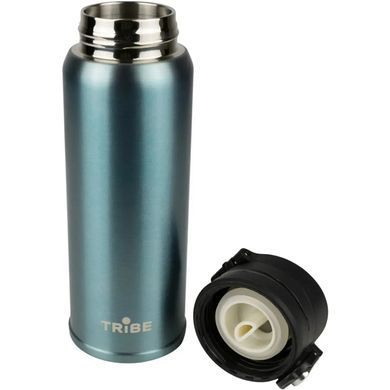 Комплект: термокружка Tribe Motion 0,45 л, grey + чохол для термоса Tribe Neoprene Cover 0,45 л