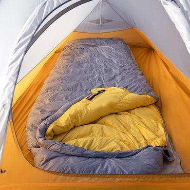 Спальник Naturehike CW400 NH18C400-D, L, черно-голубой