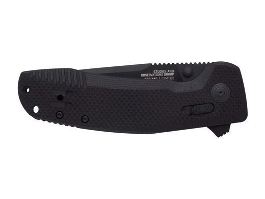 Розкладний ніж SOG TAC XR, Black ( SOG 12-38-01-41)