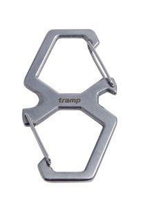 Карабин Tramp двойной со стропорезом TRA-223