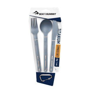 Набор столовых приборов Sea To Summit Titanium Cutlery Set 3 (STS ACUTTSET3)