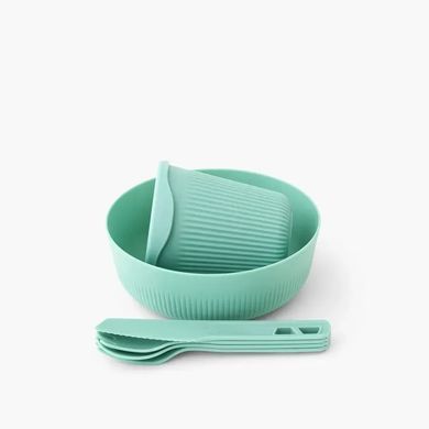 Набор посуды Sea to Summit Passage Dinnerware Set, 1P, 6 Piece, Aqua Sea Blue (STS ACK037051-120215)