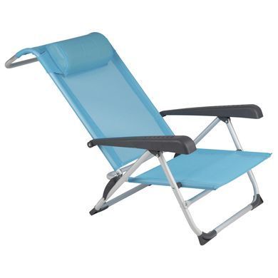 Крісло розкладне Bo-Camp Saint-Tropez Blue (1204784)