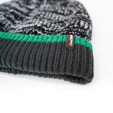 Шапка водонепроницаемая с подворотом Dexshell Cuffed Beanie DH353GRN, зеленый, S/M