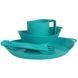 Набор посуды Lifeventure Ellipse Camping Tableware Set, Teal