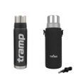 Комплект: термос Tramp Expedition Line 0,9 л UTRC-027 серый + чехол для термоса Tribe Neoprene Cover 0,9 л