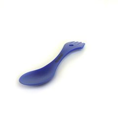 Ложка-вилка (ловилка) пластмасова Tramp синя