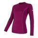 Термофутболка жіноча Sensor Merino Active LS lilla 12110027, SW11MA-lilla-S