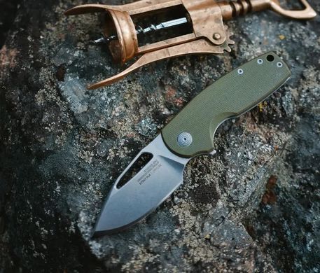 Нож складной SOG x Mikkel Collaboration Stout, Black (SOG 14-03-02-57)