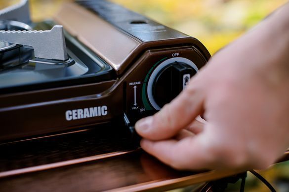 Плита газова портативна Tribe Ceramic інфрачервона з керамічним пальником