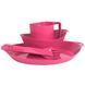 Набор посуды Lifeventure Ellipse Camping Tableware Set, pink
