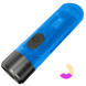 Мощный мини-наключник Nitecore TIKI GITD Blue, люминесцентный с ультрафиолетом