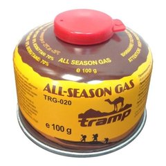 Баллон газовый Tramp (резьбовой) 100 грамм TRG-020