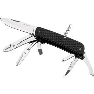 Багатофункціональний ніж Ruike Criterion L41, (8.5 см) 12C27 / G10 чорний, 22 інстр.