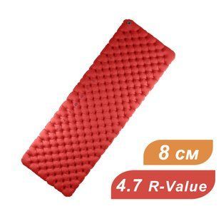 Надувний килимок Sea To Summit Air Sprung Comfort Plus XT 2020 Insulated Mat Rectangular Wide Red (STS AMCPXTINS_RRW)