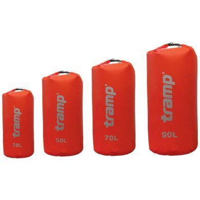 Гермомішок Tramp Nylon PVC 50 червоний
