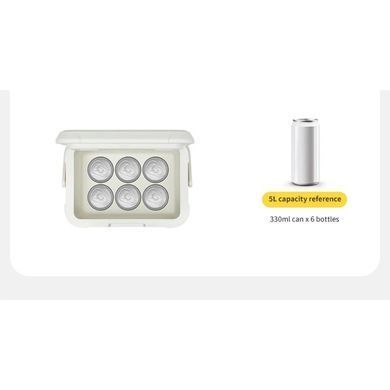 Сумка-холодильник Naturehike CNK2450CF012, 5 л, бежевий
