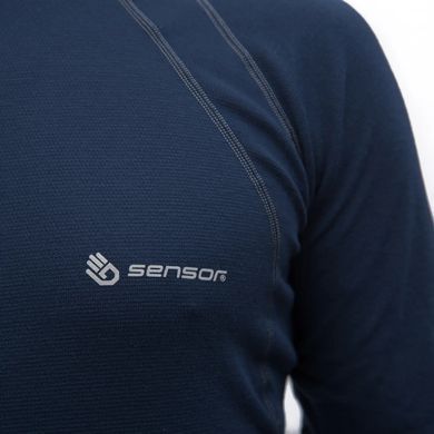 Термокофта мужская Sensor Double Face LS, Deep blue, S