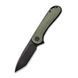 Ніж складаний кишеньковий Civivi Elementum, (7.5 см) D2 / Micarta зелений