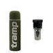 Комплект: термос Tramp Soft Touch 1,2 л UTRC-110 хакі + пробка з заварником