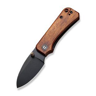 Нож складной карманный Civivi Baby Banter, (5.9 см) Nitro-V / Guibourtia Wood