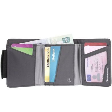 Гаманець Lifeventure з переробленою RFID-технологією сірого кольору