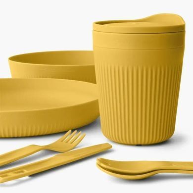 Набор посуды Sea to Summit Passage Dinnerware Set, 1P, 7 Piece, Arrowwood Yellow (STS ACK037051-120917)