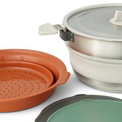 Набор походной посуды Sea To Summit Detour Essentials Camp Kitchen Kit 4P (кастрюля+миска+2 разделочные доски) (STS ACK026031-122106) (9327868160556)
