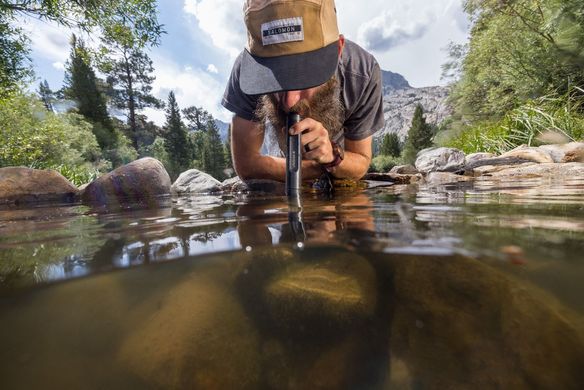 Фильтр для воды LifeStraw Peak Personal, Mountain Blue (LSW LSPSPMBWW)