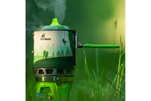 Система приготування їжі Fire-Maple FMS-X3 зелена