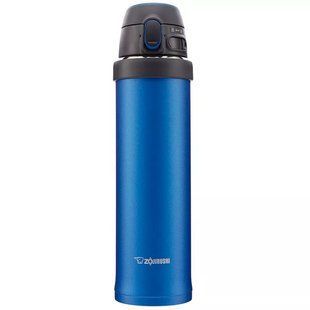 Термокружка ZOJIRUSHI SM-QAF60AK, Синій 0.6 л з переноскою