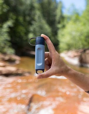 Фильтр для воды LifeStraw Peak Solo, Mountain Blue (LSW LSPSSOLBWW)