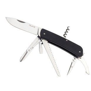 Багатофункціональний ніж Ruike Criterion L42, (8.5 см) 12C27 / G10 чорний, 19 інстр.