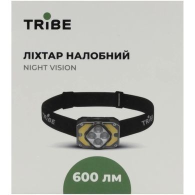 Ліхтар налобний Tribe Night Vision акумуляторний