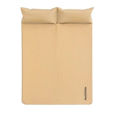 Килимок самонадувний двомісний з подушкою Naturehike NH18Q010-D, 25 мм;